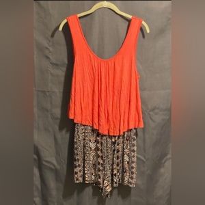 Cute sleeveless romper